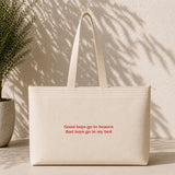 Good Boys & Bad Boys Weekend Tote Bag