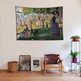A Sunday Afternoon on the Island of La Grande Jatte Duvar Örtüsü
