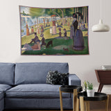 A Sunday Afternoon on the Island of La Grande Jatte Duvar Örtüsü