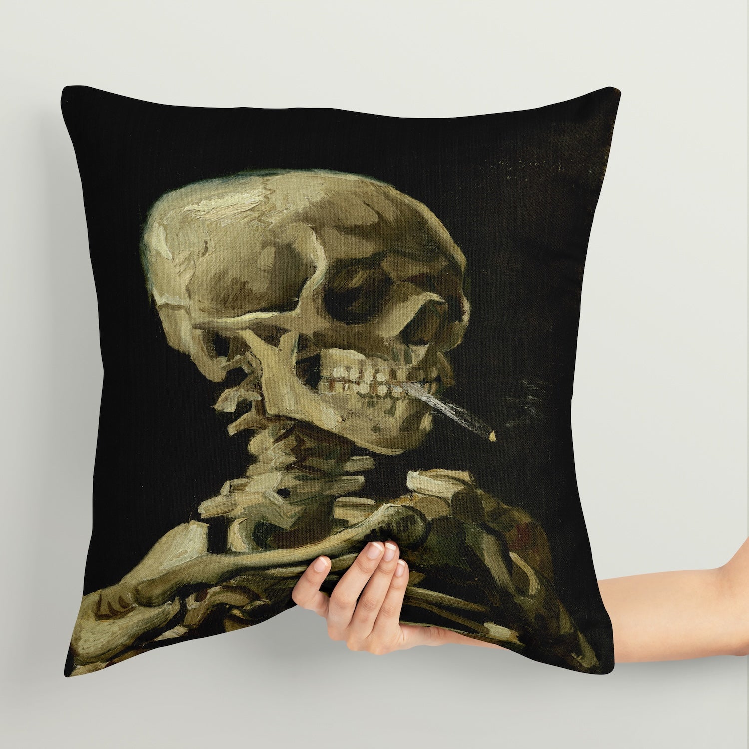 2 double sided skeleton outlet pillows ‼️