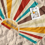 Here Comes The Sun / Retro Beach Towel