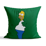 Homer Simpson Çift Taraflı Kırlent Kılıfı 2 Adet