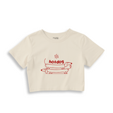 Hotdog Crop Tişört