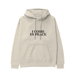 ICOMPEACE Regular Hoodie – Krem – ön görünüm