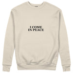 ICOMPEACE Regular Sweatshirt – Bej – ön görünüm