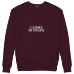 ICOMPEACE Regular Sweatshirt – Bordo – ön görünüm