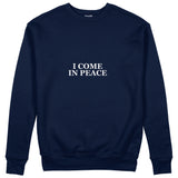 ICOMPEACE Regular Sweatshirt – Lacivert – ön görünüm