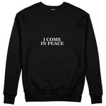 ICOMPEACE Regular Sweatshirt – Siyah – ön görünüm