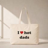 I Love Hot Dads Club Tote Bag