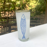 Basic Fish / Fish Printed Paşabahçe Raki Glass