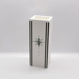 North Star / Compass Printed Concrete Candle