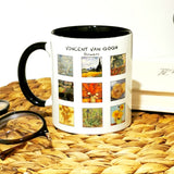 Van Gogh Flowers / Çiçek Tabloları Baskılı Kupa