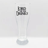 The Lord of the Drinks / Baskılı Paşabahçe Bira Bardağı