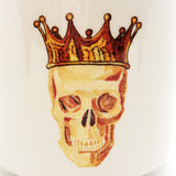 King Skull Sarı T Kulplu Bardak
