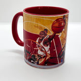 Michael Jordan Chicago Bulls 1991 Kırmızı Kulplu Bardak