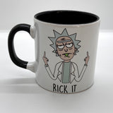Rick It Black Glass with Handle