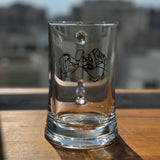 Friends: The One With All The Wedding Dresses / Paşabahçe Beer Glass with Handle