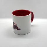 Coffee is my DRS Red Glass with Handle