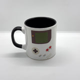 Gameboy Black Cup with Handle