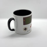 Gameboy Black Cup with Handle