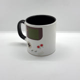 Gameboy Black Cup with Handle