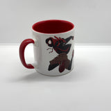 Spiderman Running Glass with Red Handle