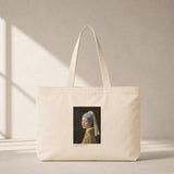 İnci Küpeli Kız Club Tote Bag