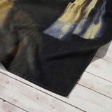 Girl with Pearl Earring Beach Towel