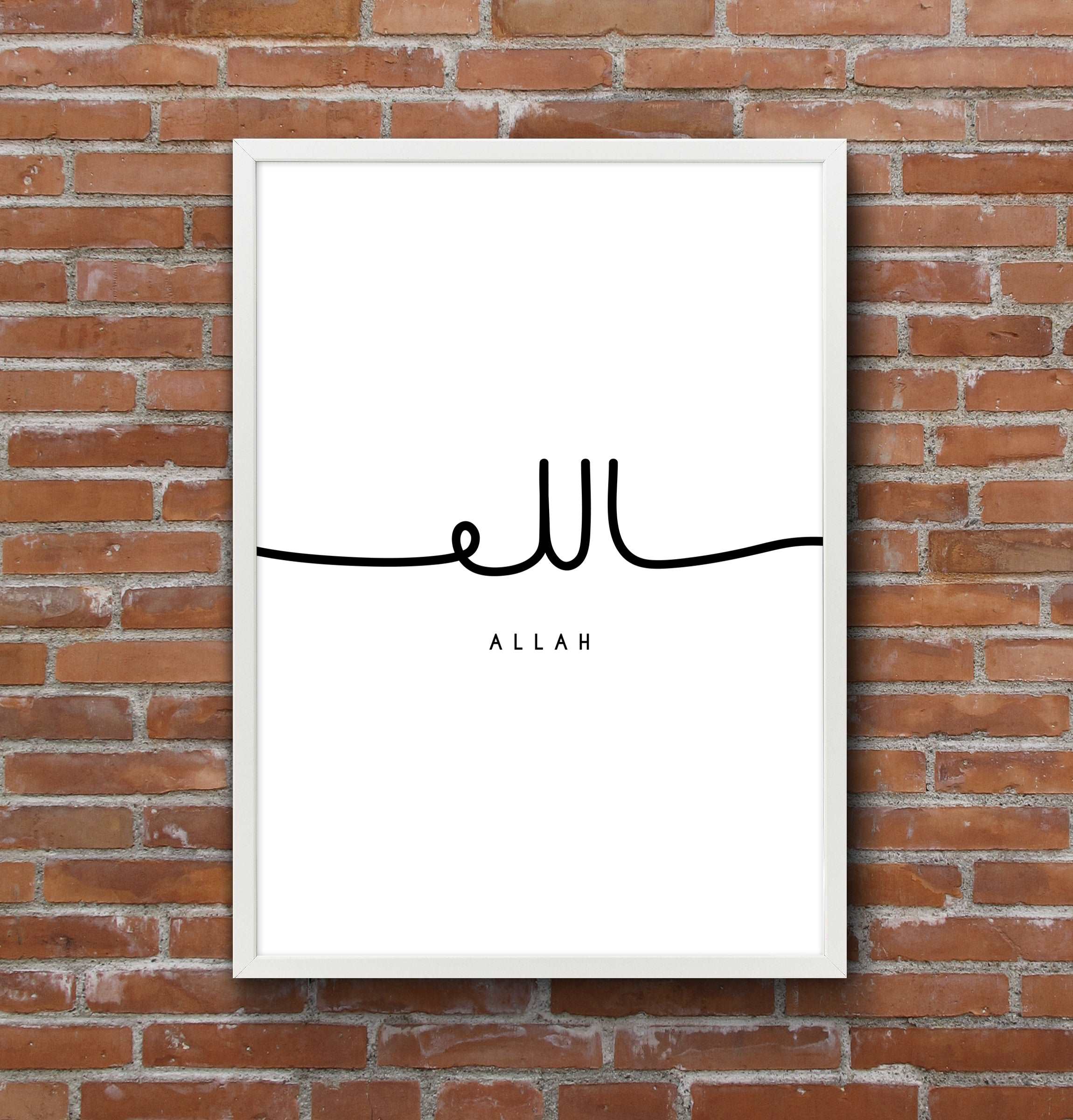 Allah Muhammed 2'li Set Poster