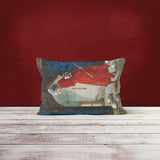 Turtle Trainer with Pearl Earring Double-Sided Pillow Case