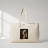 İnci Küpeli Kız Daily Tote Bag