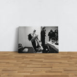 Jimmy Page Backstage Indianapolis 1975 Kanvas Tablo