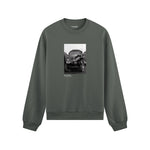John Lennon Hamburg 1960 Oversize Sweatshirt Antrasit Ön