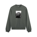 John Lennon Hamburg 1960 Oversize Sweatshirt Antrasit Ön