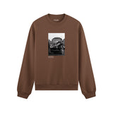 John Lennon Hamburg 1960 Oversize Sweatshirt Kahverengi Ön