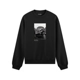 John Lennon Hamburg 1960 Oversize Sweatshirt Siyah Ön