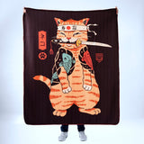 Catana: The Last Stand - Polar TV Blanket with Cat