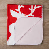 Trees and Deers Polar TV Blanket