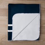 Compass Navyblue / Compass Marine Themed Polar TV Blanket