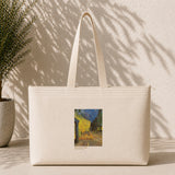 Café Terrace at Night Weekend Tote Bag