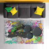 KAWS Graffiti Halı
