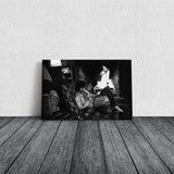Keith Richards Connecticut 1977 Kanvas Tablo