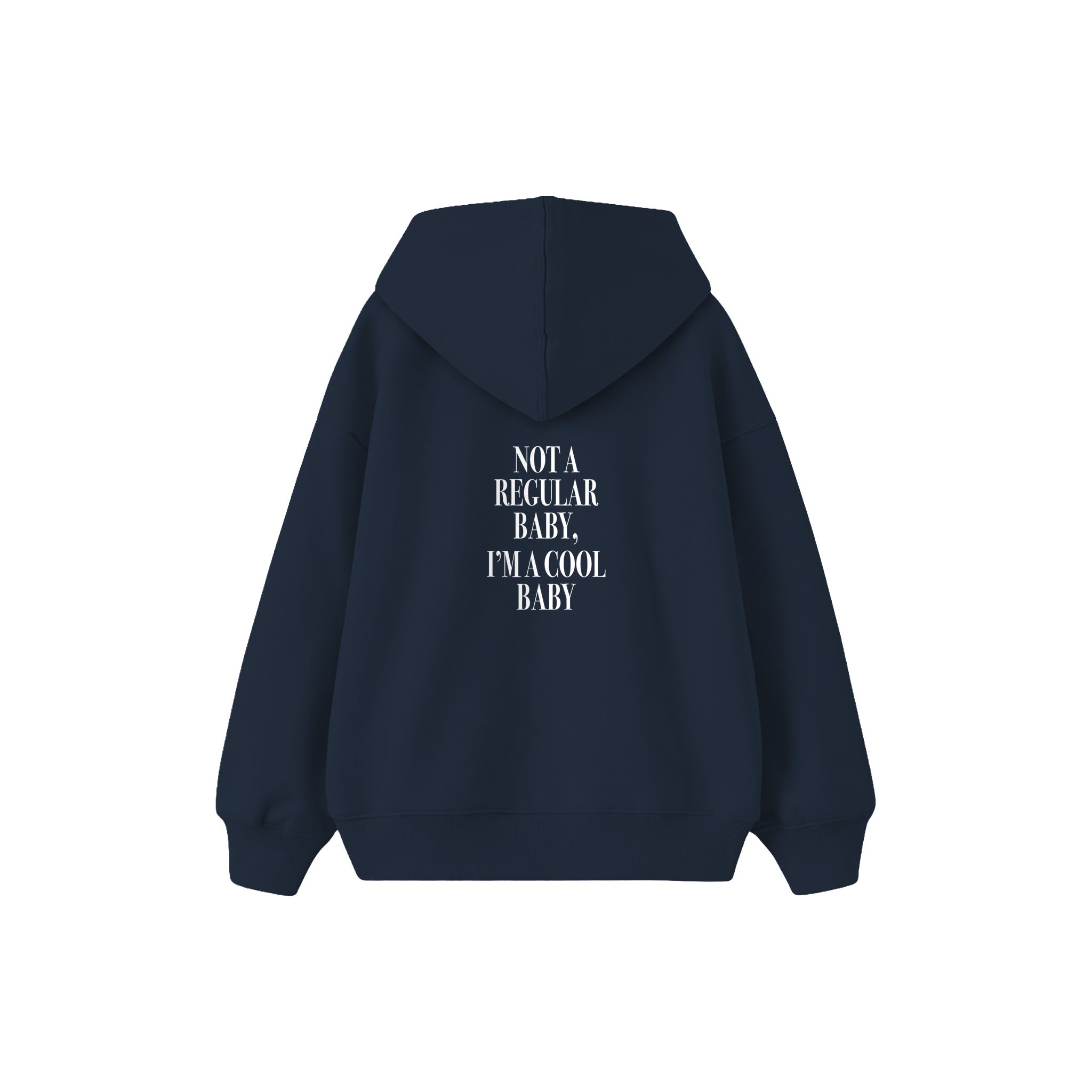 Cool Baby Çocuk Hoodie — Lacivert — arka görünüm