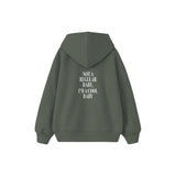 Cool Baby Çocuk Hoodie — Antrasit — arka görünüm