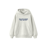 Do Not Rush Çocuk Hoodie — Beyaz — ön görünüm