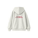 Ice Cream Days Forever Çocuk Hoodie — Beyaz — arka görünüm
