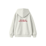 Ice Cream Days Forever Çocuk Hoodie — Beyaz — arka görünüm