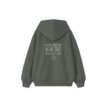 Mum Made Me Wear This Çocuk Hoodie — Antrasit — arka görünüm