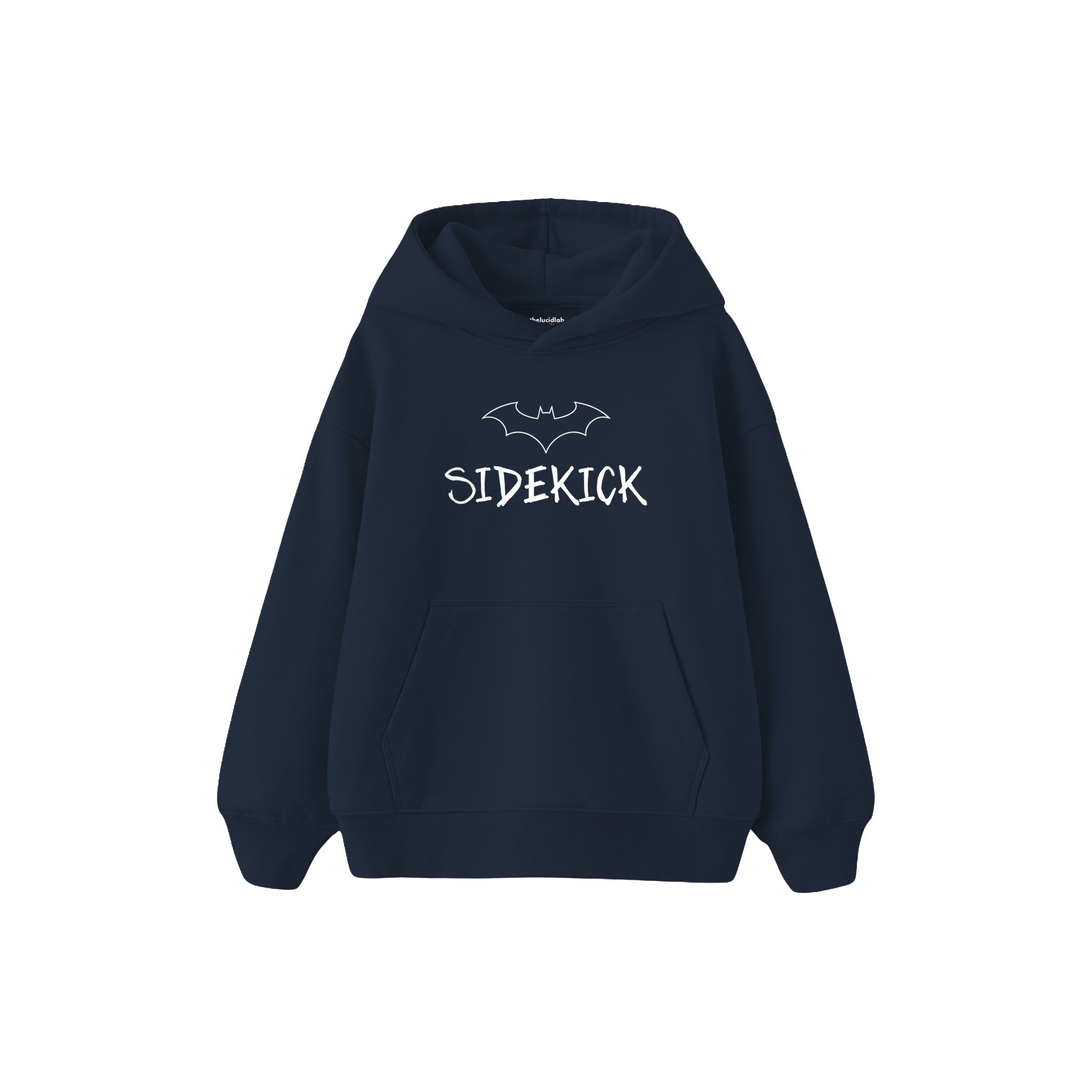 SIDEKICK Çocuk Hoodie — Lacivert — ön görünüm
