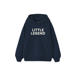LITTLE LEGEND Çocuk Hoodie — Lacivert — ön görünüm